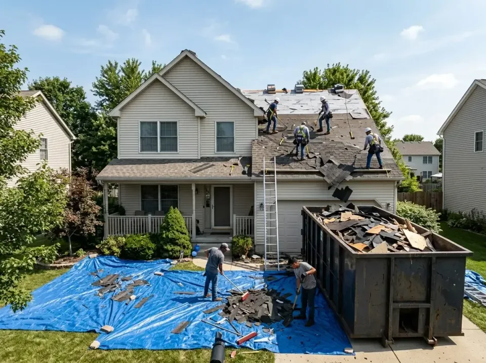 roof-replacement-debris-remova-004 — frequently asked questions, Cheapest Dumpster Rentals in Lakeland, FL